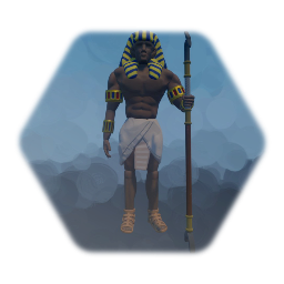 Egyptian Guardian Statue