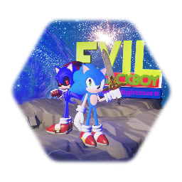 ETS: The Ultimate Nightmare - Sonic and Sonic.Exe Poster