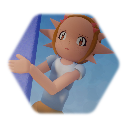 試作品のポーズPrototype facial expressions and poses