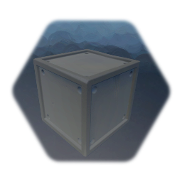 Steel Cube (Plain)