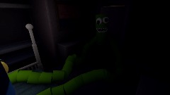 Joke animation: Green warns Bluey about a backrooms hole