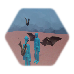 Awsome  openable wings