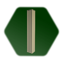 Gothic Tall Squarish Corner Column