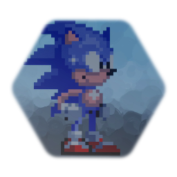 Sonic 3 styled S1 Sonic sprite