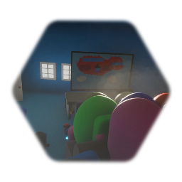 The celebration for airship