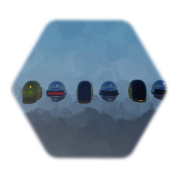 Daft Punk - Helmets