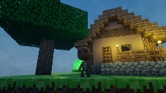 Sackboy in minecraft