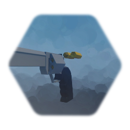 Low Poly .44 Magnum