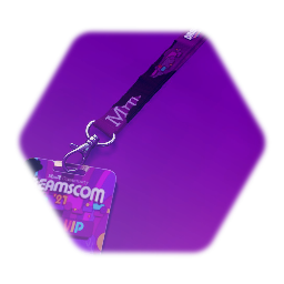 Lex's #DreamsCom21 Lanyard