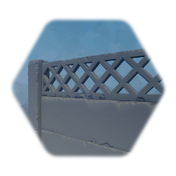Russian concrete fence 2 / бетонный забор 2