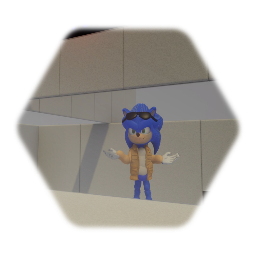 Ugly Sonic CGI Rig (Chip And Dale Rescue Rangers 2022) (MEME)