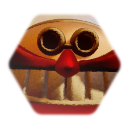 Death Egg robot vs Sonic