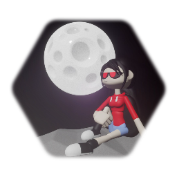 Megan the demon (half human)