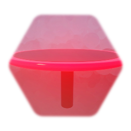 Neon Red/Black Table