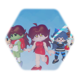 Girlfriend and friends: star land character part 4