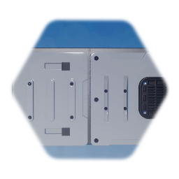 Sci Fi Laboratory Base Panel 1 - B