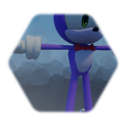 Bonnie in the style of Sonic the Hedgehog