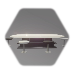 Stylish  kitchen island table