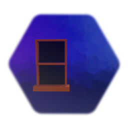 Window light off no curtain