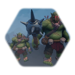 Ai Random Orc Brute Enemy and boss