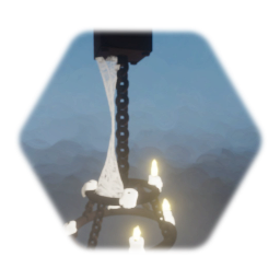 WebbedMedieval chandelier 2