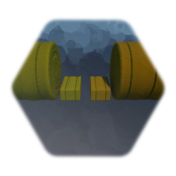 Hay/straw bales pack