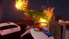 The helicopter crashed night