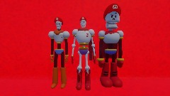 (SwapToad?) "It's-a me, Mario!"