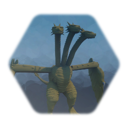 King Ghidorah The Three Headed Monster Model (KOTM version) WIP