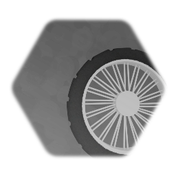 Old Motorcycle Tire