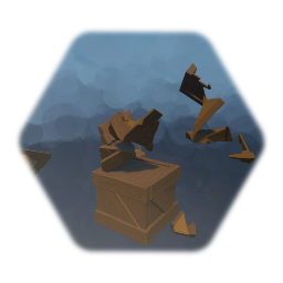 Breakable Wooden Crate