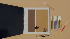 Sketchys Sketch Pad | Silhouette Kitten