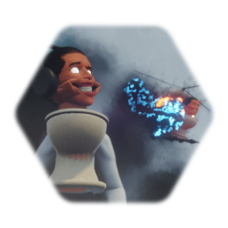 Jetpack Upradaged Skibidi Man [Bot]