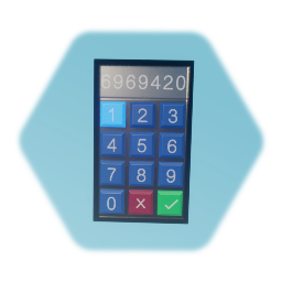 Keypad Code, Max 7 Digits