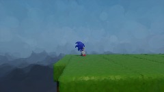 Dreams Sonic 3D blast early level