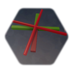 Wipeout double cross, basic template