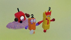 Fnf pibby Numberblocks concept: coutral disaster