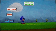 Sonic the hedgehog demo