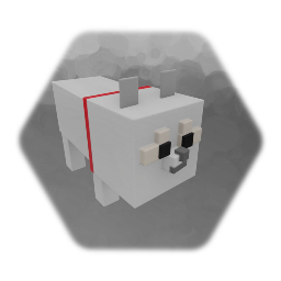 Minecraft Ugly  dog