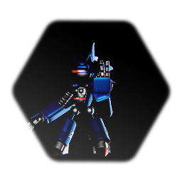 Stylized Mecha Sonic Mk2