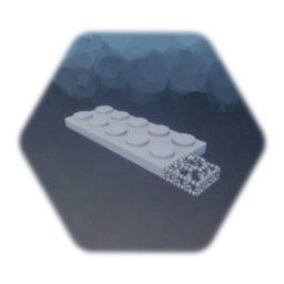 DreamBricks 2 x 5 Knob slab