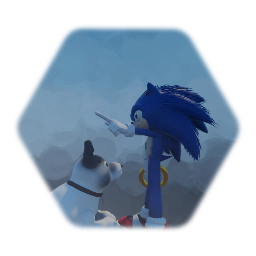 Sonic sees poop