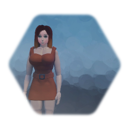 Pretty Girl in Red dress