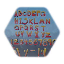 Crash Twinsanity Font