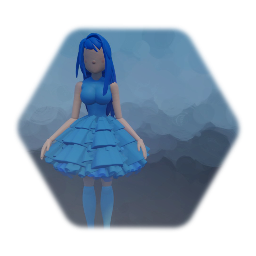 Blueberry Anime Girl