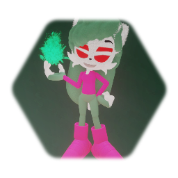 Raven the cat (demon inside) V2
