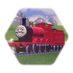 James the Splendid Red Engine