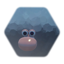Rayman ps1 Remake: head with eyes