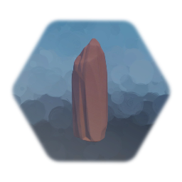 Low Poly Style Desert Spire