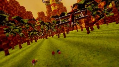 Sonic Tails knukles & amy  fighting Egg man